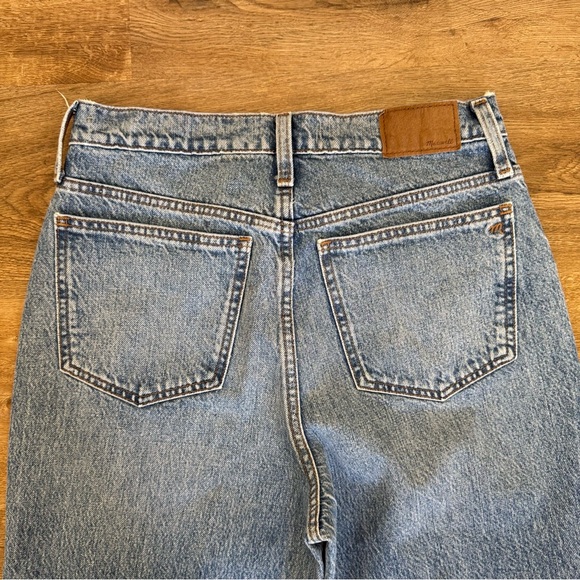 Madewell The Perfect Vintage‎ Straight Leg Jean Size 27 Blue Wash - Picture 7 of 7